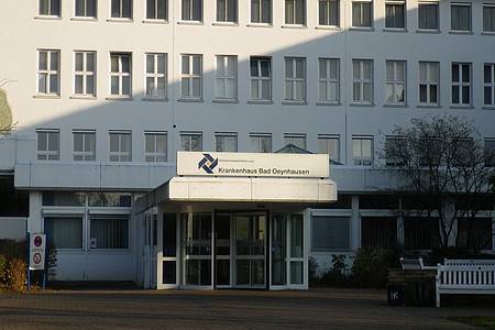 Eingang des Krankenhauses Bad Oeynhausen